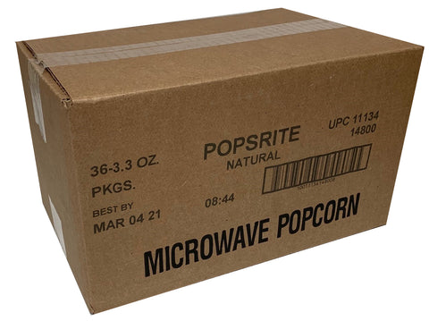 Popsrite POPCORN RAW NTRL MWVBL