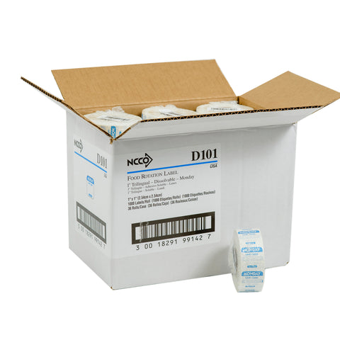 National Checking LABEL MON 1X1 DISSOLVE-A-WAY