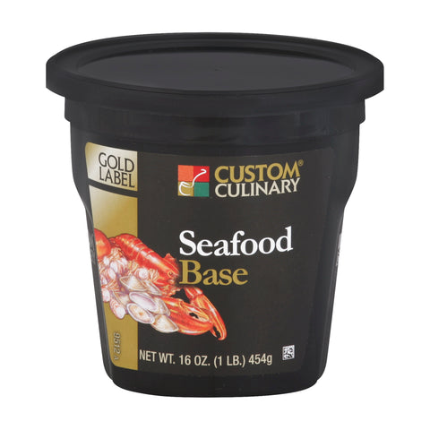Custom Culinary Gold Label Seafood Base, 1 Pound -- 6 per case.