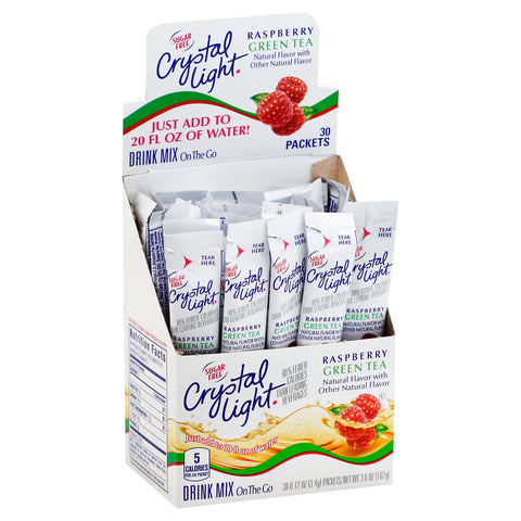 Crystal Light DRINK OTG RASPBERRY GREEN TEA