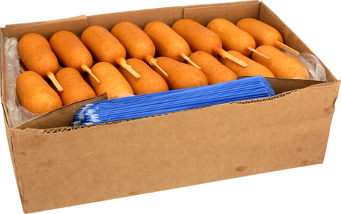 Corn Dog All Meat W/ Serving Bag 4 Oz 84818