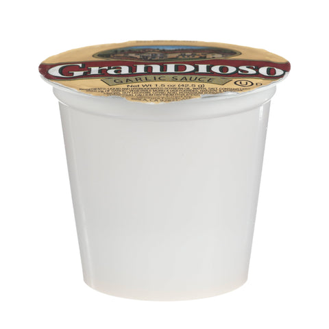Sauce Garlic Liquid Npho Single Serve Cup Refrigerated
