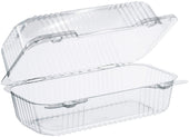Container Plastic Clear Hinged Small Oblong High Dome 8.5x4.5x3.6