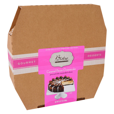 Bistro Collection Caramel Pecan Cheesecake, 87 Ounce -- 2 per case.