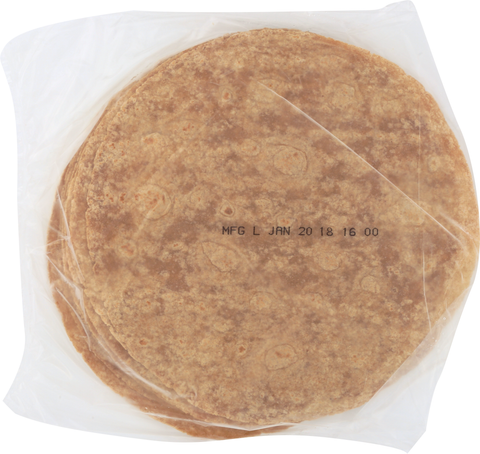 Mexican Original® TORTILLA FLOUR PRESSED WHOLE GRAIN 12” 10075200621