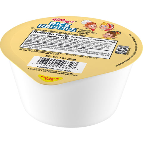 Kellogg's® CEREAL RICE KRISPIES® WHOLE GRAIN BOWL PACK