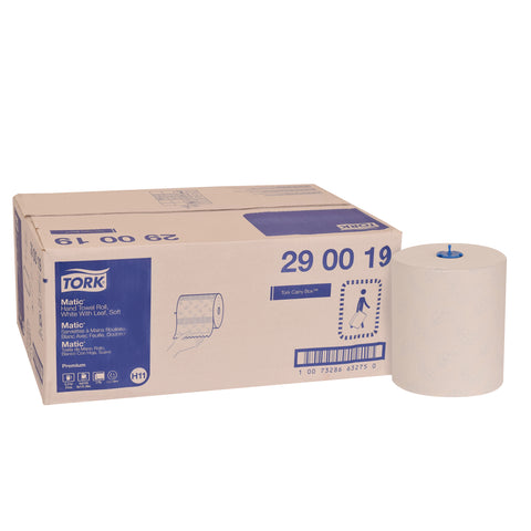 Tork Premium TOWEL ROLL NON PERFERATED WHITE 8