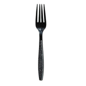 Fork Plastic Heavy Weight Black Ps