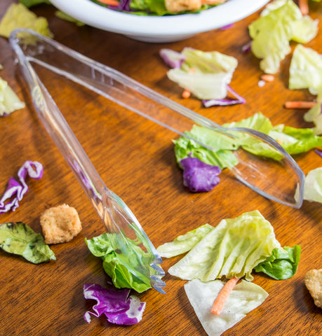 Carlisle TONG SALAD CARLY® CLEAR 9-1/32
