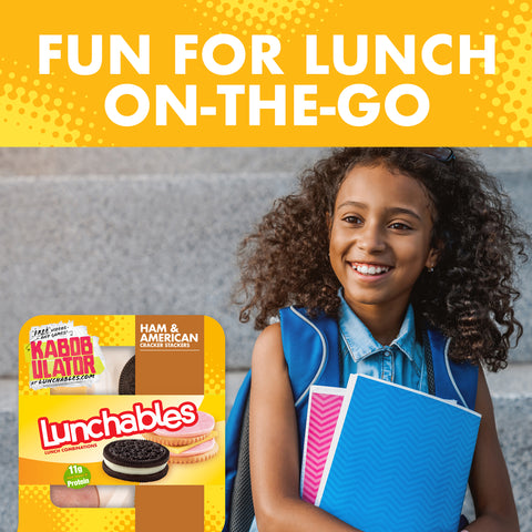 Lunchables LUNCHABLES HAM & AMERICAN CHEESE