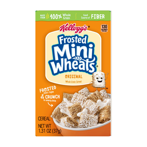 Kelloggs Cereal Frosted Miniature Wheat Base, 1.31 Ounce Each -- 70 Per Case