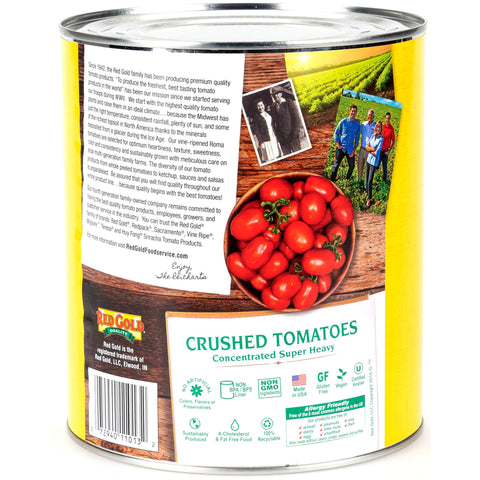 Red Gold TOMATO CRUSHED CONCENTRATED