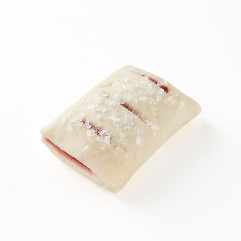 General Mills Pillsbury Strawberry-Sugared Puff Pastry Dough - Strudel Bites, 0.8 Ounce -- 320 per case.