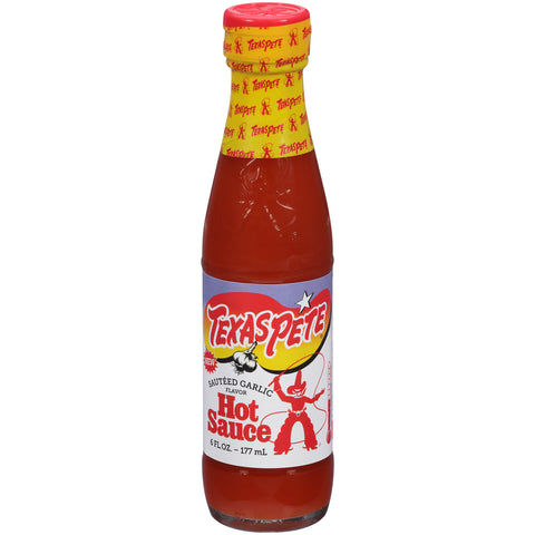 Texas Pete Garlic Hot Sauce, 6 ounce -- 12 per case