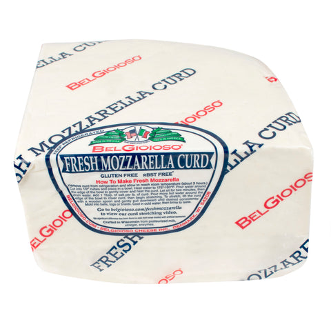 Belgioioso CHEESE MOZZARELLA CURD FRESH PH 5.80