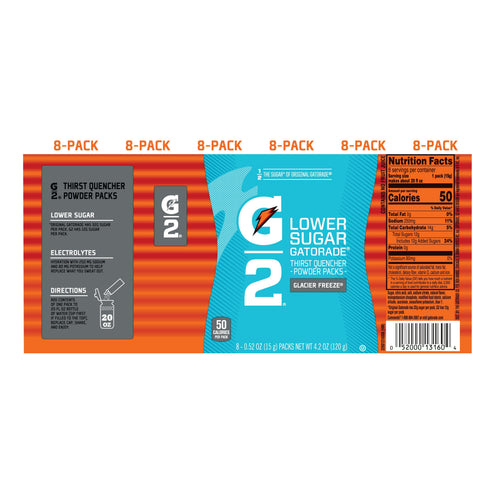 G2Gatorade DRINK MIX GLACIER FRZ POWDER G2