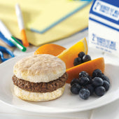 Advancepierre™ SANDWICH MINI SINGLE BEEF SAUSAGE ON A WHOLE GRAIN BISCUIT 3.15 OZ 10000001297