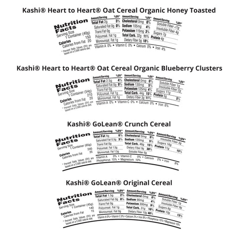 Kashi® CEREAL ASSORTMENT ALL NATURAL CEREAL-IN-A CUP