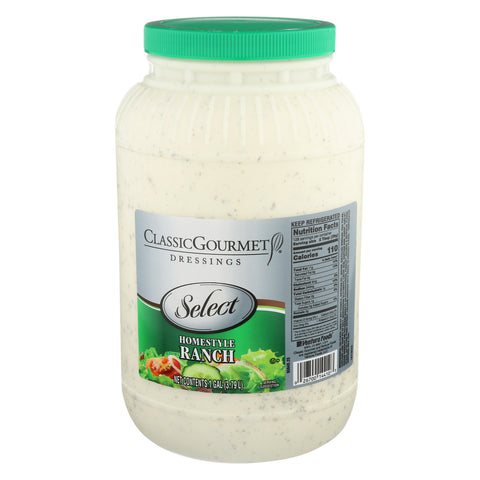 Classic Gourmet Homestyle Ranch Dressing, 1 Gallon -- 4 per case.