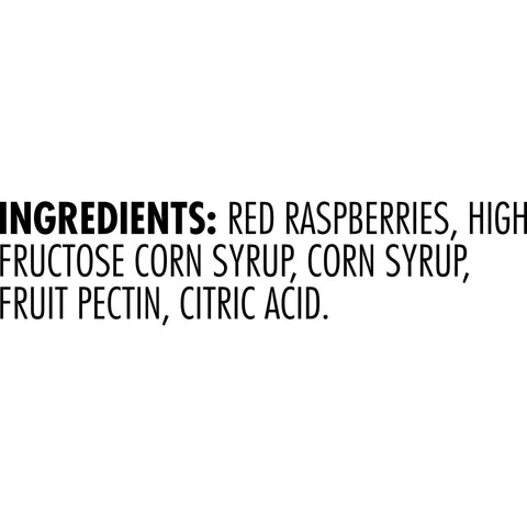 Smucker's® PRESERVES RASPBERRY RED GLASS JAR