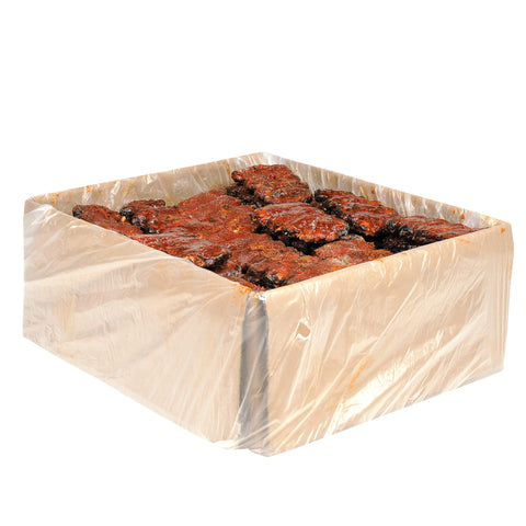 Advance Pierre Smokie Grill Boneless Glazed Pork Rib Patty with Honey Barbecue Sauce, 3.25 Ounce -- 100 per case.