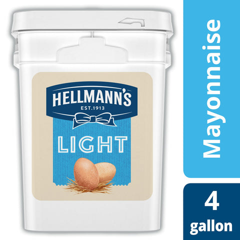 Hellmann's® MAYONNAISE LIGHT PAIL MADE WITH 100% CAGE FREE EGGS