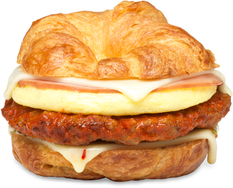 Sandwich 2x Sausage Cheese Biscuit 1501