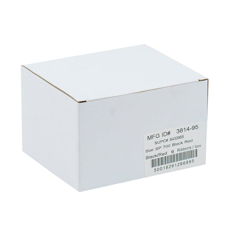 National Checking RIBBON RED/BLACK STAR SP700