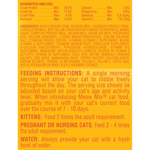 Meow Mix CAT FOOD ORIGINAL