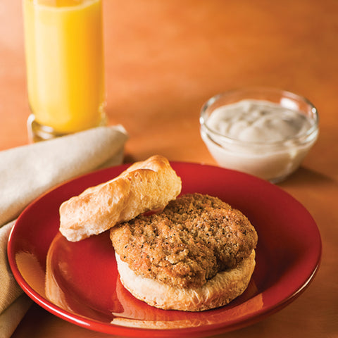 Advance Food Country Fried Beef Steak, 2.25 Ounce -- 71 per case.