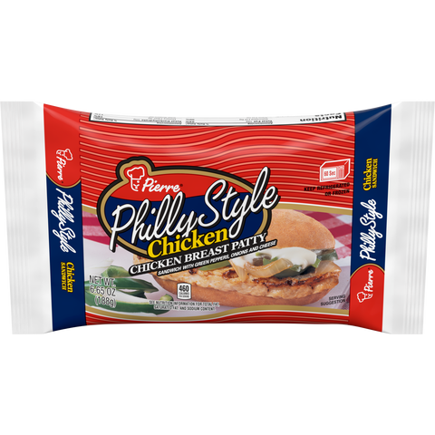 Pierre® SANDWICH PHILLY STYLE CHICKEN IW 6.65 OZ 10000001338