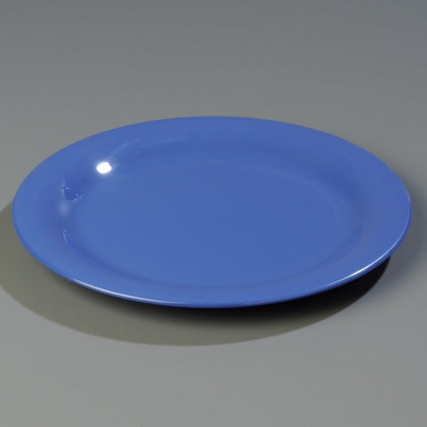 Carlisle PLATE DINNER NARROW RIM DURUS® MELAMINE OCEAN BLUE 10.5