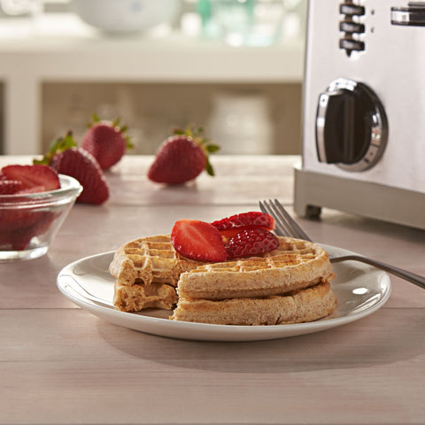 Kellogg Eggo Nutri Grain Wheat Waffles, 1.23 Ounce -- 144 per case.