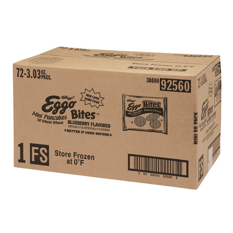 Kellogg's® PANCAKE EGGO® BITES® MINI BLUEBERRY