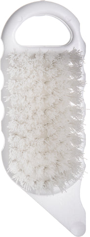 Brush Potato W/ Medium Stiff Polyester Bristles White 5.75