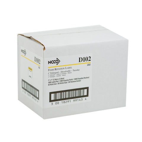 National Checking LABEL TUES 1X1 DISSOLVE-A-WAY