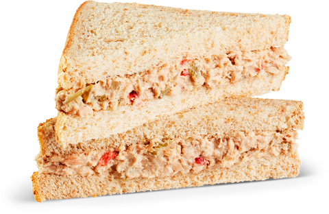 Mom's SANDWICH TUNA SALAD ON WHEAT BREAD WEDGE 4.5 OZ 10000051147