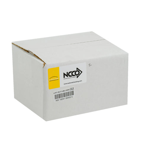 National Checking Labelocker Durable Plastic 7 Day Label Dispenser, 0.75 inch Rolls.