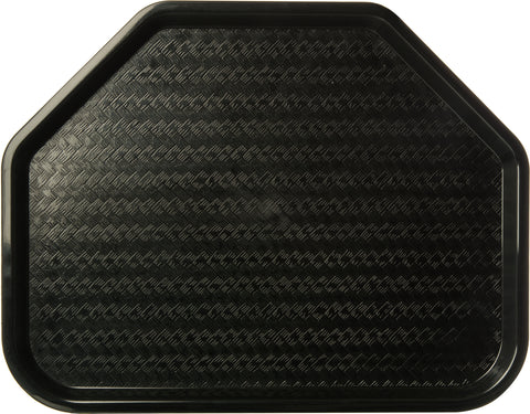 Carlisle TRAY CAFE® TRAPEZOID BLACK 18X14