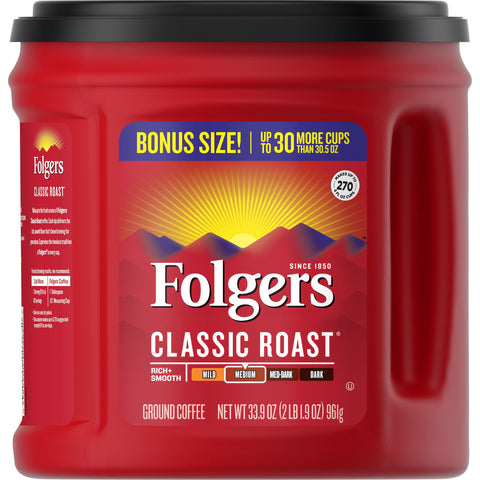Folgers® COFFEE CLASSIC ROAST CAN