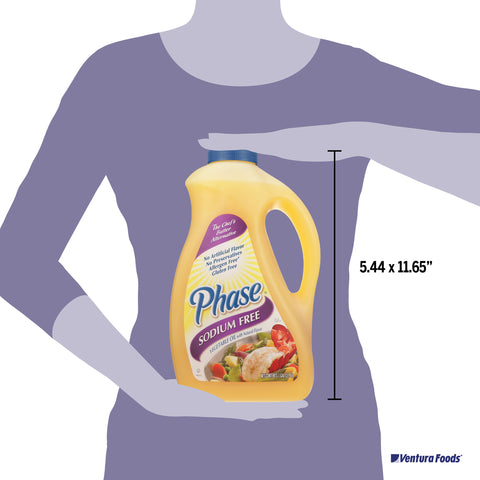 Phase No Sodium Liquid Oil, 1 Gallon -- 3 Per Case