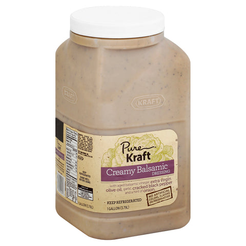 Kraft Pure DRESSING BALSAMIC CREAMY PURE POURABLE REFRIGERATED