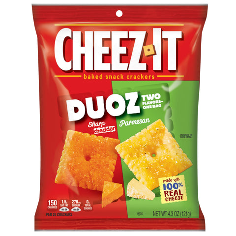 Cracker Duoz Sharp Cheddar/parmesan
