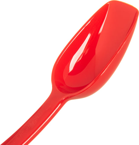 Carlisle SPOON SALAD SOLID RED 0.8 OZ 10