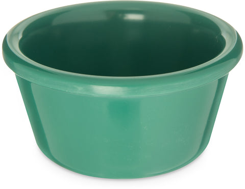 Carlisle RAMEKIN SMOOTH MELAMINE GREEN 4 OZ