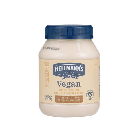 Hellmann's Vegan Mayonnaise, 24 Fluid Ounce -- 6 Per Case