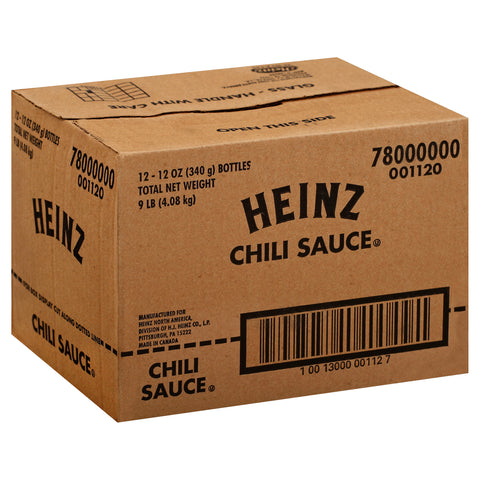 Heinz Chili Sauce, 12 Ounce -- 12 Case