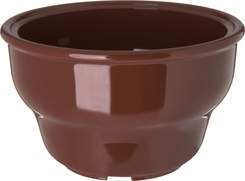 Carlisle BOWL DEEP SALSA LENNOX BROWN 8 OZ