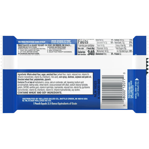 Pastry Pop-tart™ Made With Whole Grain Frosted Fudge-2 Count