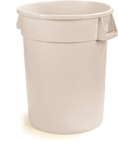 Bronco CONTAINER WASTE BRONCO™ ROUND TRASH CONTAINER WHITE 55 GAL